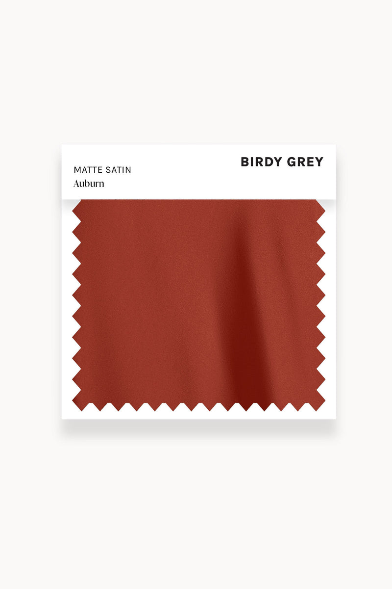 Swatch Matte Satin Swatch - Auburn