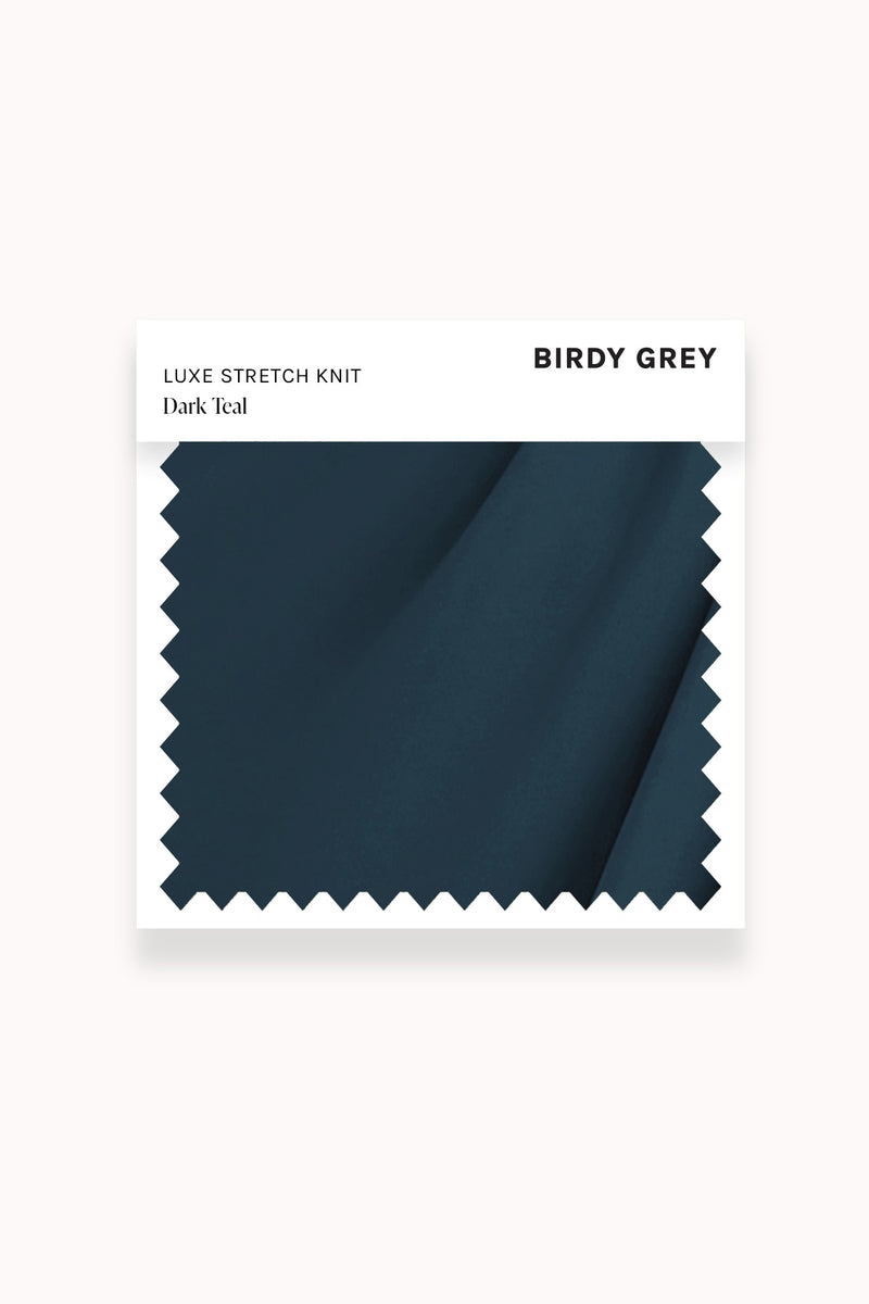 Swatch - Luxe Stretch Knit in Dark Teal