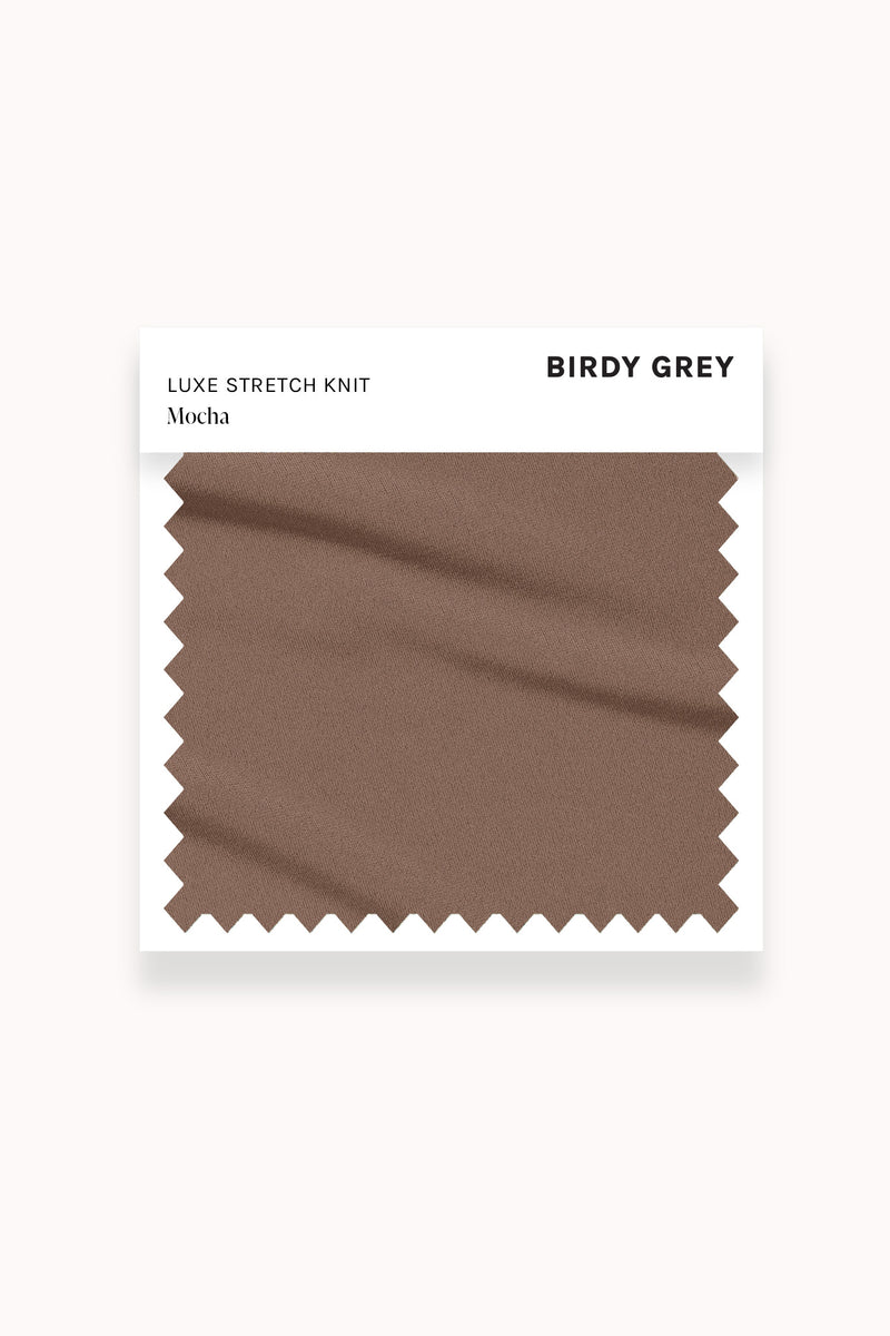 Swatch - Luxe Stretch Knit in Mocha