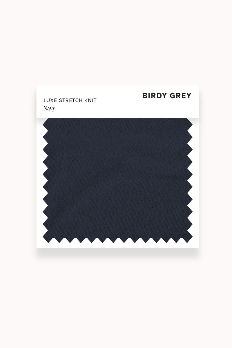 Swatch - Luxe Stretch Knit in Navy