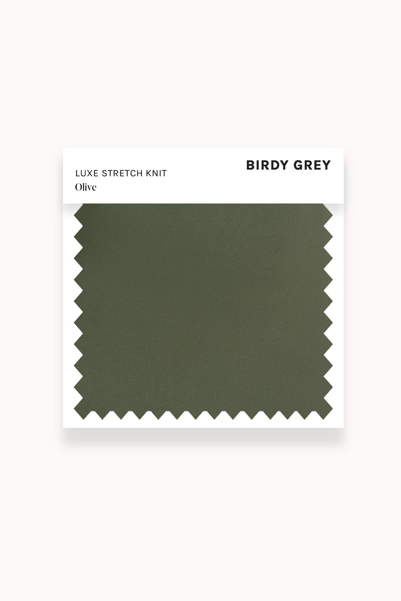 Swatch - Luxe Stretch Knit in Olive