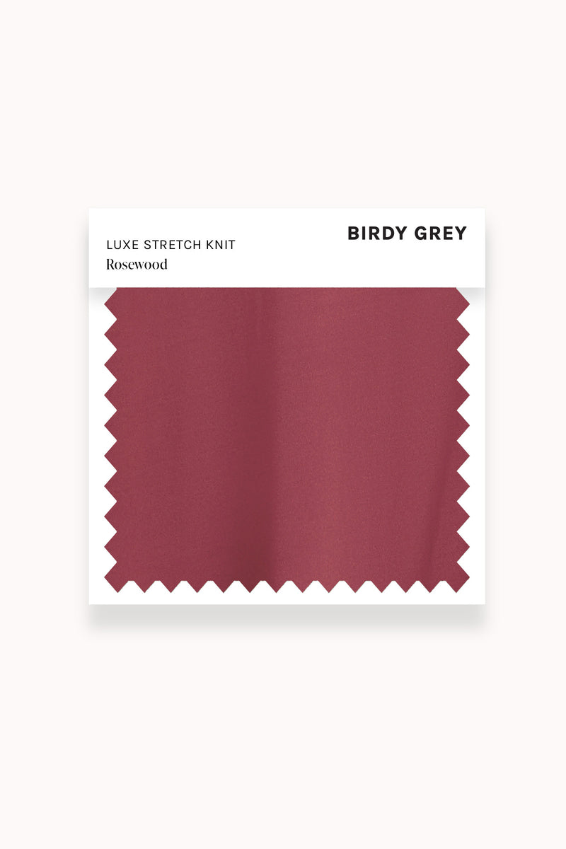 Swatch - Luxe Stretch Knit in Rosewood