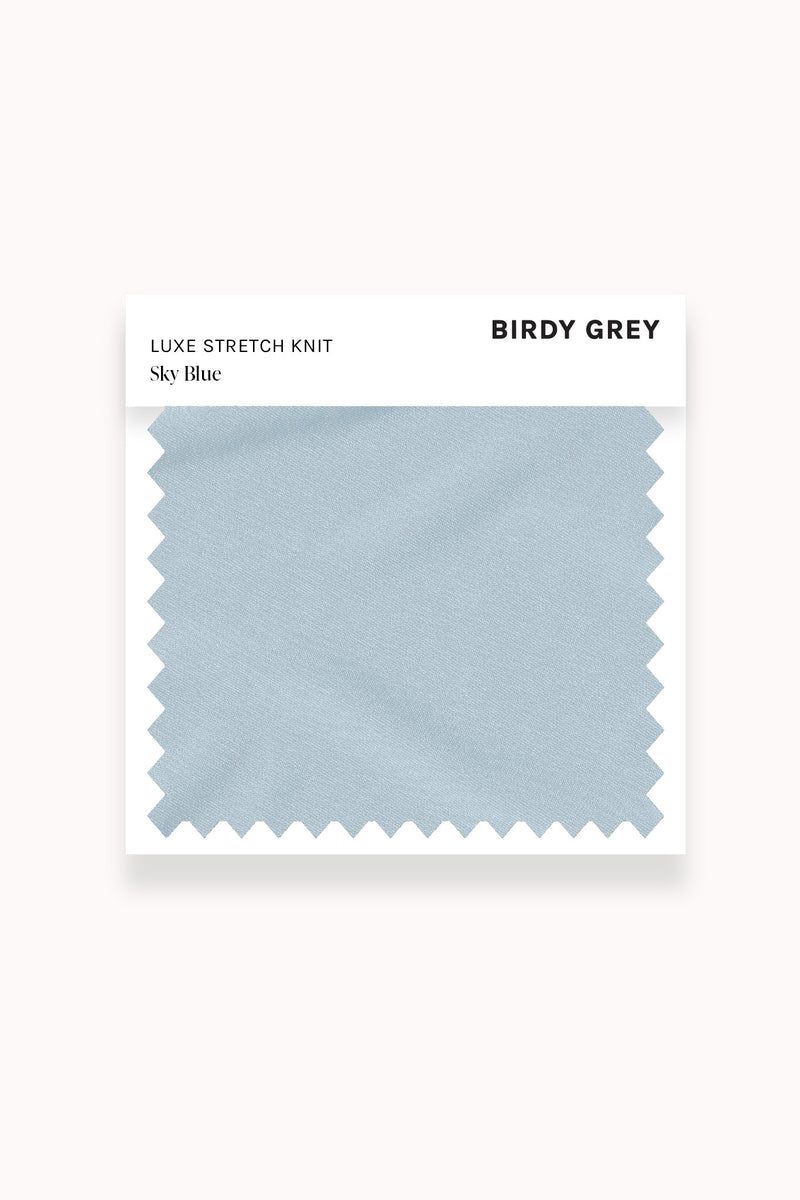 Swatch - Luxe Stretch Knit in Sky Blue